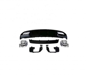 Diffusore posteriore in vendita diretta dalla fabbrica con punta di scarico per <span class=keywords><strong>Mercedes</strong></span> Benz A45 <span class=keywords><strong>AMG</strong></span> una <span class=keywords><strong>classe</strong></span> W176 - Product Image 2