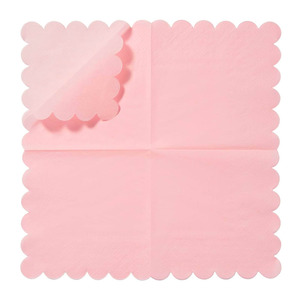 Custom ized Manufactured Company Einweg-Servietten aus farbigem Papier Weiß Braun Schwarz Bar Logo Pack Style Pink Dinner Servietten - Product Image 4