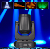 Projecteur LED professionnel 150W à tête mobile RGB DMX512 avec effet de motif rotatif, indice de protection IP33, 5000 lumens pour DJ/Discothèque/Mariage