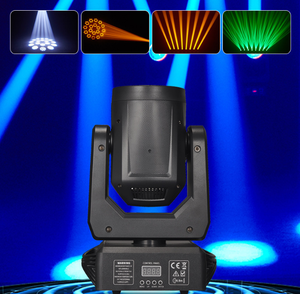 Faro mobile professionale a LED da 150W RGB DMX512 con <span class=keywords><strong>effetto</strong></span> rotante, grado di protezione IP33, 5000 Lumen per DJ/Discoteca/Matrimoni - Product Image 5