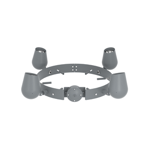 Heetverkopende 4x10W LED-boomlamp voor palmbomen, aluminium behuizing met riem en roestvrijstalen netspanning, IP65-classificatie - Product Image 2