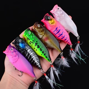Hilure 68mm 18g 68F Topwater Rattling Popper Esca Artificiale Rigida in ABS per <span class=keywords><strong>Pesca</strong></span> al Branzino in Acqua Dolce e Salata HYP01 - Product Image 2