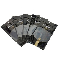 Vente en gros de pochettes à cigares en plastique roulées à la main de 80 g avec fermeture éclair et autocollant, impression en gravure, résistantes à l'humidité