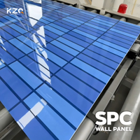 Panneaux muraux SPC de haute qualité, imperméables, ignifuges, résistants à la moisissure, faciles à installer, panneaux muraux rigides SPC pour salle de bain
