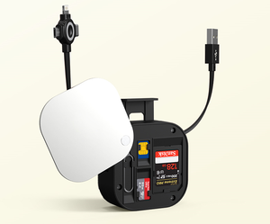 मोबाइल फोन के लिए तीन सार्वभौमिक चार्जिंग केबल. डेटा केबल ले जाने और स्थिर चार्जिंग प्रदान करने के लिए सुविधाजनक हैं। - Product Image 1