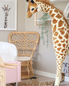 Vente en gros de chaises en rotin faites à la main pour enfants-Sièges de fête en osier naturel pour anniversaire, mariage, baby shower - Product Image 5