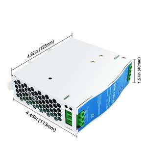 Fuentes de alimentación conmutadas de riel Din de 24 V y 120 vatios, 24 V, 5A, de Metal, 24 Vdc, fuente de alimentación conmutada de CA a CC de 120W - Product Image 6