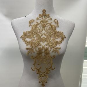 Usine Directe Dentelle Garniture Accessoires Robe De Mariée <span class=keywords><strong>Décolleté</strong></span> Dentelle Applique <span class=keywords><strong>Voile</strong></span> Patch DIY - Product Image 5