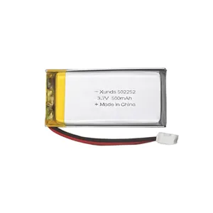 High quality rechargeable 3.7V 500mA lithium battery 502252