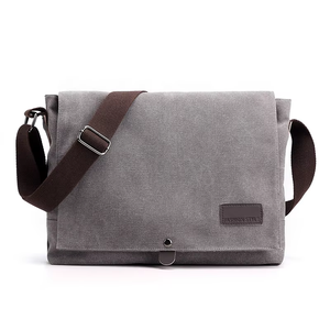 <span class=keywords><strong>TIKTOK</strong></span> Offre Spéciale Haute Qualité Hommes Mode Sac À Bandoulière Toile Loisirs Sac Messenger Sac En Gros - Product Image 1