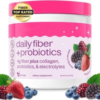 Poudre de Collagène Électrolytique pour Adultes avec Fibres et Probiotiques Quotidiens pour le Soutien de la Mémoire et du Sommeil 180g Personnalisation OEM