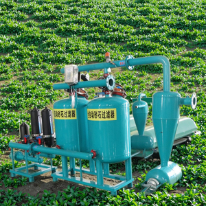 농업용 관개용 자동 역세척 모래 자갈 적층 필터 농지 과수원용 플라스틱 원심 필터 - Product Image 6