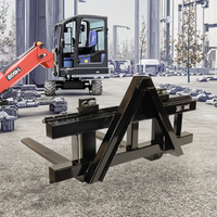 Fourche élévatrice QUNLONGXING Classe 2A Vente directe d'usine Capacité 1500 kg Largeur 1200 mm Fabriqué à Fujian Chine