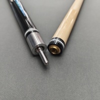Queue de billard professionnelle en bois d'érable de 58 pouces avec pointe de 12.5mm pour la piscine et le sport carambole