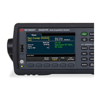 Système d'acquisition de données Keysight DAQ970A avec DMM intégré à 6,5 chiffres, châssis principal à 3 emplacements et 9 modules enfichables