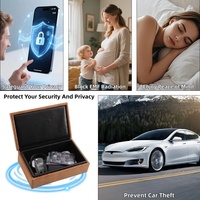 Caja Faraday Anti-Robo y Anti-Radiación para Llaves de Auto y Teléfono, Organizador Impermeable, Portátil, de Lujo, Ecológico, con Nuevo Diseño Moderno