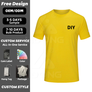 T-shirt unisexe vierge en tissu maille respirant, entièrement sublimé, pour le streetwear décontracté, avec logo sérigraphié, vente en gros OEM - Product Image 1