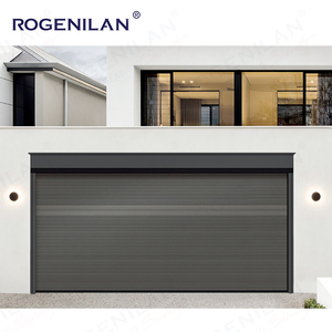 Rogenilan đôi theo dõi tốc độ cao nhôm cán cửa thông minh điều khiển từ xa Windproof an ninh cán cửa nhà để xe - Product Image 2