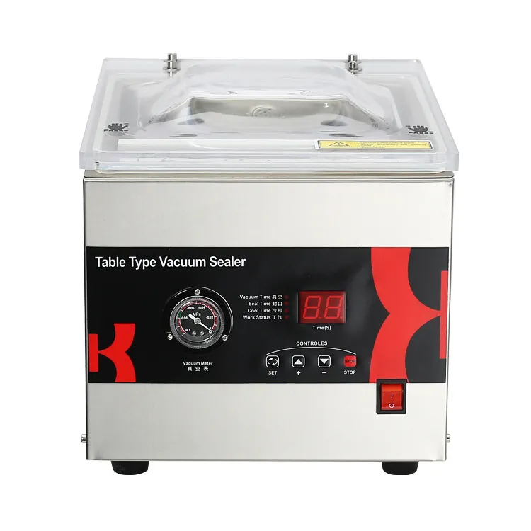 High end 110V/220V electric desktop auto vaccum sealing machine vacuum packing sealer