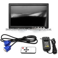 Layar Mikroskop Peralatan Monitor Standar Universal 10.1 Inci HD VGA untuk CCTV Komputer Mobil MP5