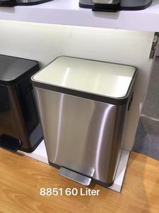 <span class=keywords><strong>JAVA</strong></span> Marke YUEYA Serie 8-Gallonen-Edelstahl-Mülleimer Geruchs filter 30-Liter-Mülleimer mit offener Oberseite Küchen press behälter - Product Image 6