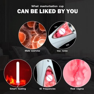 Hot Selling <strong>Male</strong> <strong>Masturbator</strong> <strong>Cup</strong> Realistic Tongue and Mouth Vagina Sex Machines Toy Men Pocket Pussy <strong>Stroker</strong> Vibrating - Product Image 4