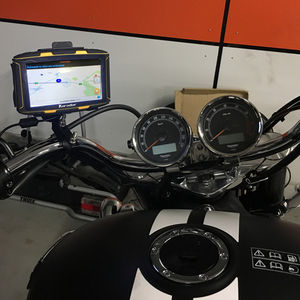 5 pulgadas impermeable navegador GPS tacómetro digital KARADAR MT-5002 digital grabadora de conducción para automóviles y motocicletas - Product Image 3