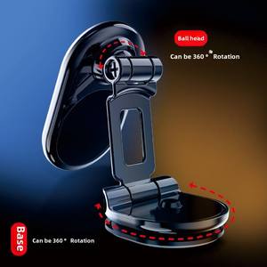 360 °   Soporte Magnético Giratorio para Teléfono Móvil en el Tablero del Automóvil, Ajustable y Compacto - Product Image 5