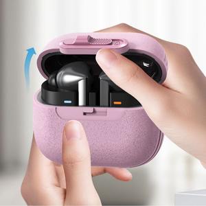 Compatible avec Samsung Galaxy Buds3/3 Pro, étui souple antichoc pour écouteurs avec boucle de fixation, protection simple contre les chutes - Product Image 3