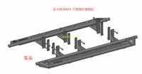 Manx4 Marchepied latéral en acier pour Ranger Dmax Hilux Triton pick-up Tundra