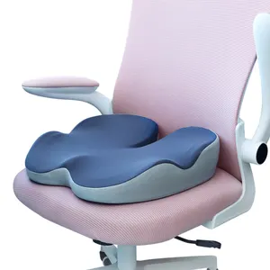 बैक फोम समर्थन कपास स्मृति कुशन हटाने योग्य और आरामदायक कार्यालय की कुर्सी स्मृति फोम ध्यान सीट के लिए