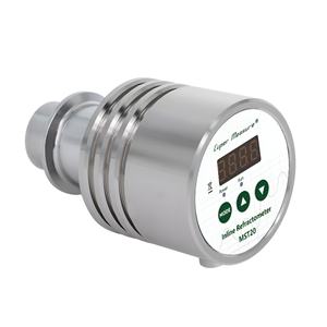 Refratômetro em linha industrial antiaderente <span class=keywords><strong>ABBE</strong></span> para medição Brix para bebidas de mel de leite de bordo direto da fábrica - Product Image 2