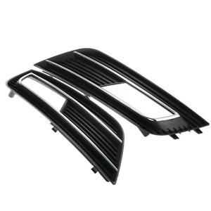 Calandre de pare-chocs avant Audi A4 B9 avec enjoliveur de phare antibrouillard en plastique ABS, gauche et droite - Product Image 4