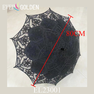 <span class=keywords><strong>Parasol</strong></span> en dentelle moderne noir avec doublure en gros <span class=keywords><strong>Parasol</strong></span> en dentelle antique <span class=keywords><strong>Parasol</strong></span> en dentelle de coton Battenburg pour les funérailles - Product Image 2