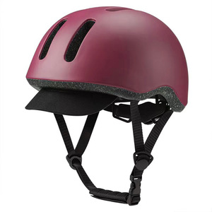 Casco de ciclismo para adultos, unisex, transpirable, de color sólido, protector, con ventilación, para ocio en la ciudad y uso al aire libre - Product Image 1