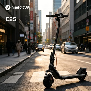 Monopattino Elettrico Pieghevole per Pendolari, Ruote da 8.1 Pollici, Pneumatici Cavi, Carico 90kg, 25km/h, 300W, Segway Ninebot E2 <span class=keywords><strong>S</strong></span> - Product Image 1