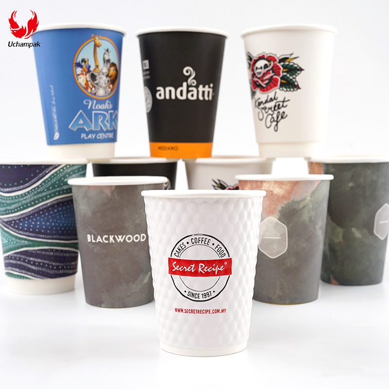 Disposable Paper Cups 8 10 12