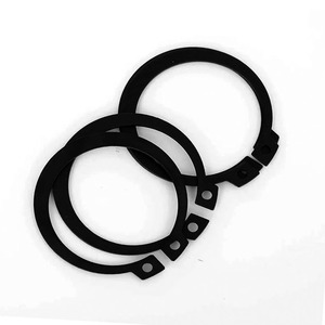Anillo de Retención Tipo C Jiayi, Acero para Resortes, Fosfatado Negro 65Mn, Alta Resistencia para la Industria de la Construcción - Product Image 3