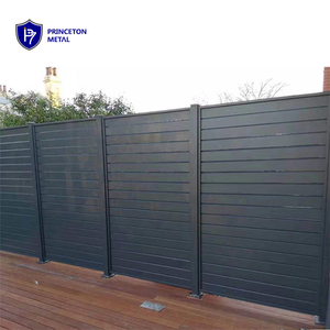 Thanh lịch nhôm riêng tư ngang slat hàng rào australia-phong cách ngoài trời hàng rào trellis & Gates - Product Image 2