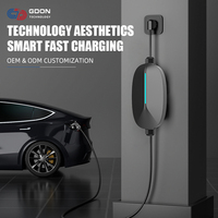 Chargeur EV portable GDON 3,5 kW 16A, station de charge EV GBT pour véhicule électrique, mode 2, plug and play EVSE