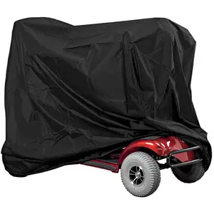 Waterproof Mobility Scooter Cover Lightweight Storage Cover For 3/4 Wheels Electric Powered Scooter