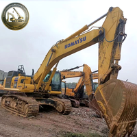 Excavatrice Komatsu PC500 d'occasion de 50 tonnes - Série PC abordable, engin de génie civil à faible entretien pour l'exploitation minière à grande échelle