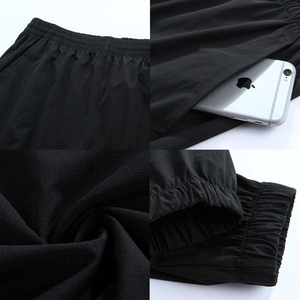 Pantalon de jogging décontracté pour homme en polyester respirant, idéal pour la gym et la course à pied – En stock - Product Image 5