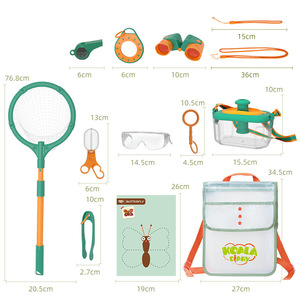 Kit de exploración de la naturaleza para niños Koala Diary, juego de 14 piezas con lupa, binoculares y caja para insectos para aventuras al aire libre - Product Image 4