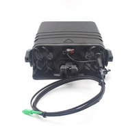 Boîtiers de terminaison fibre optique pré-connectés 8 ports FTTx avec protection IP68 pour montage sur poteau