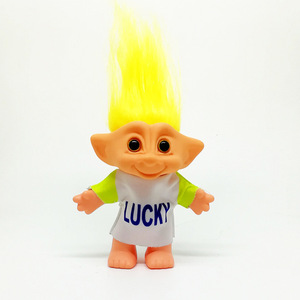 Poupées <span class=keywords><strong>troll</strong></span> miniatures de 10 cm avec <span class=keywords><strong>cheveux</strong></span> et vêtements colorés, <span class=keywords><strong>jouet</strong></span> cadeau pour enfants - Product Image 3