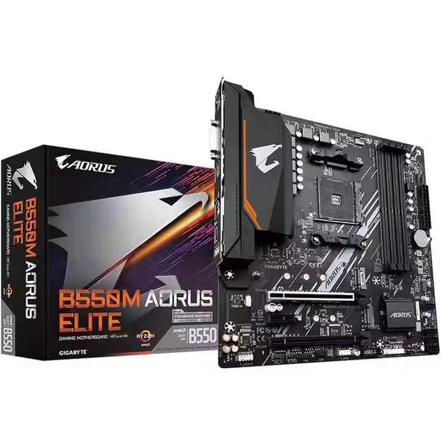 B550M Aorus Elite Mainboard 128GB Placa Mae Anakart Desktop Gaming PCS AMD B550 Computer DDR4 Motherboard AM4 Gigabyte