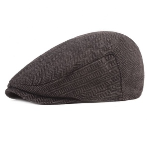 Gorro <span class=keywords><strong>de</strong></span> Invierno Barato para Hombre, Gorro <span class=keywords><strong>de</strong></span> Estilo Boina, Gorro Plano <span class=keywords><strong>de</strong></span> Estilo Newsboy, Gorro Gatsby Ajustable, Gorro Deportivo Cálido para Golf - Product Image 2
