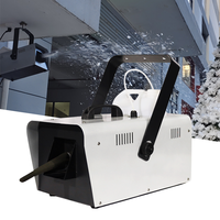 Machine à neige 1500W en promotion pour fêtes, Noël, mariages, photographie de figures et discothèques