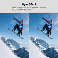 Caméra d'action Firefly Q8 4K avec stabilisation EIS4.1, gyroscope, Wi-Fi 5G et Bluetooth, grand angle pour l'enregistrement sportif, cyclisme, casque/vélo